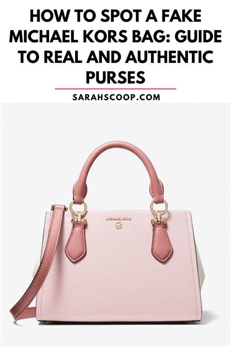 real mk vs fake|How to Tell Real Michael Kors Purses: 9 Ways to Spot Fake Bags.